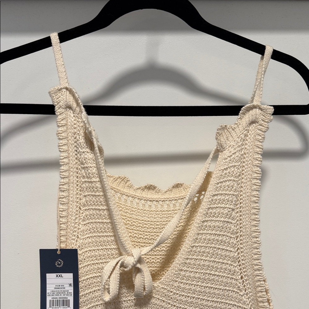 Universal Thread Women's Ivory Knit Jumpsuit - Picture 7 of 7
